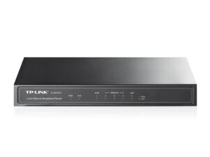 Router Balanceador TP-Link con Firewall TL-R470T+, Fast Ethernet, Alámbrico, 4x RJ-45 SKU: TL-R470T+