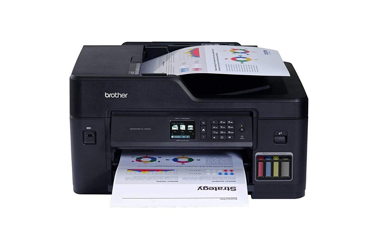 Impresora BROTHER MFC-T4500DW Multifuncional de inyección de tinta A3 -  Computienda JYD