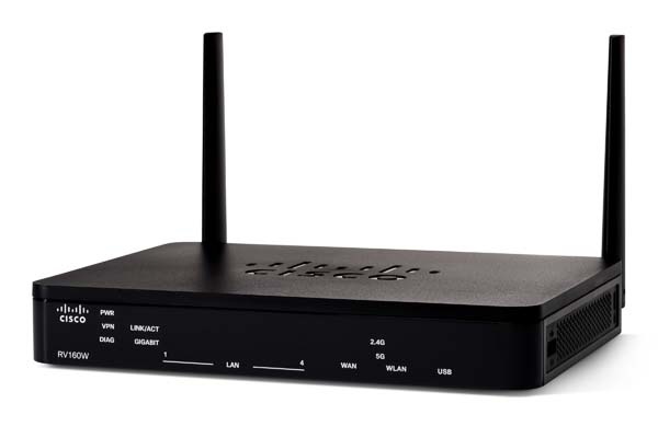 Router 4P Cisco RV160W Wireless AC 2x2 COMEROS