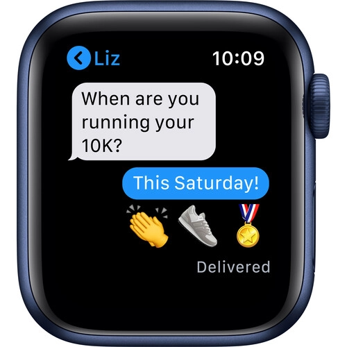 Apple 6 watch online blue