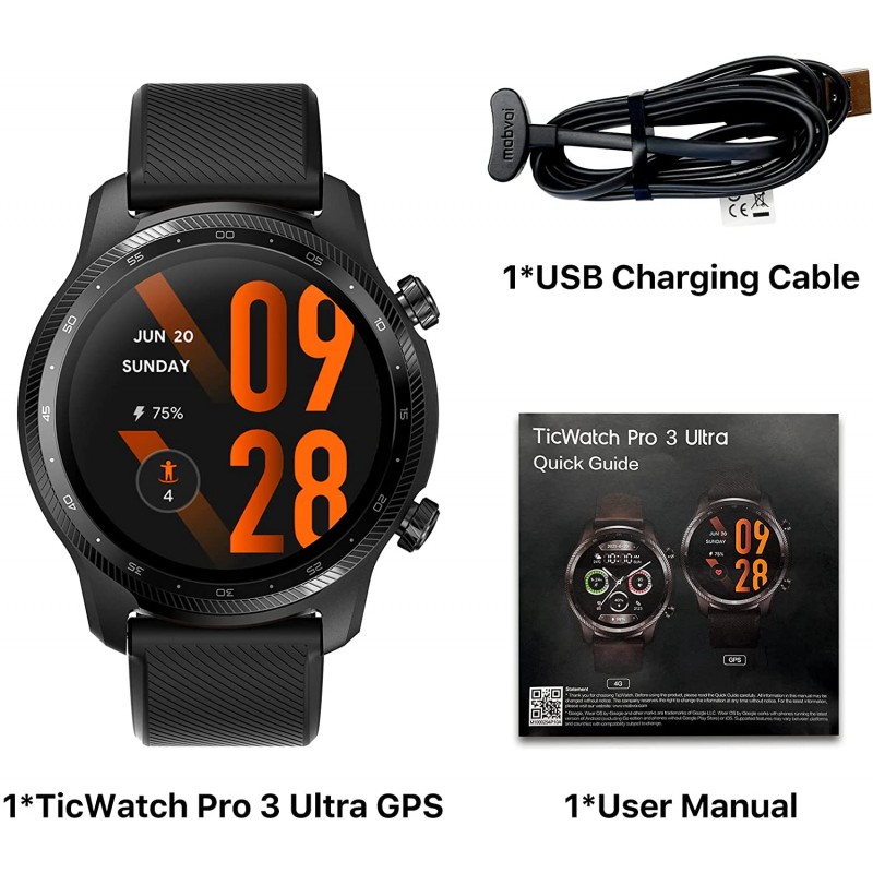 Mobvoi TicWatch Pro 3 vs Mobvoi TicWatch Pro 3 Ultra GPS: ¿cuál es la  diferencia?