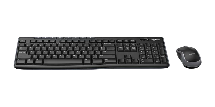 Logitech MK270 teclado RF inalámbrico QWERTY Español Negro