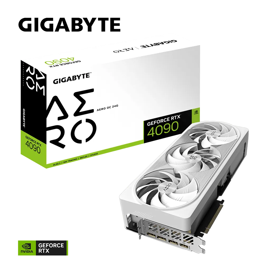 PLACA DE VIDEO 24GB RTX 4090 GIGABYTE AERO OC 24G