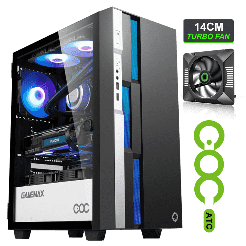 GABINETE GAMEMAX BRUFEN C3 BW