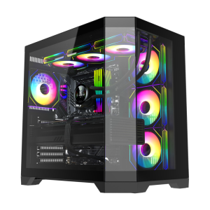 Gabinete GameMax Hype-A BK ATX