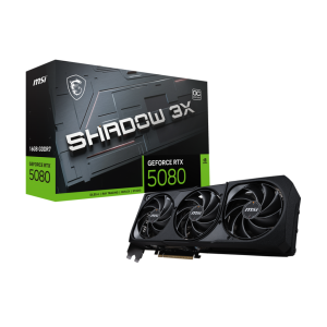 MSI GeForce RTX 5080 16GB GDDR7 SHADOW 3X OC